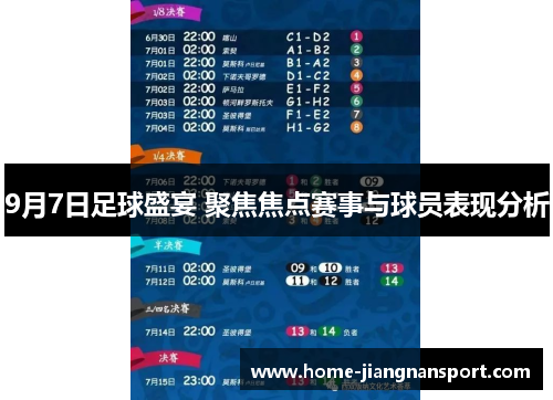 9月7日足球盛宴 聚焦焦点赛事与球员表现分析